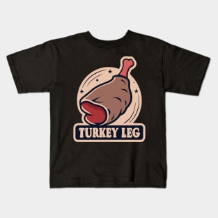 Turkey Leg Kids T-Shirt